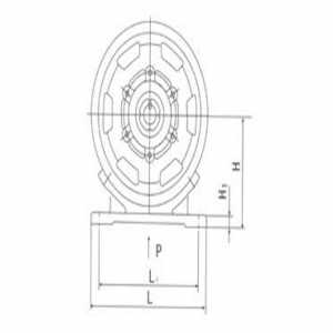 FD/DZF.FD-S/DZF-S底座外型及聯結尺寸